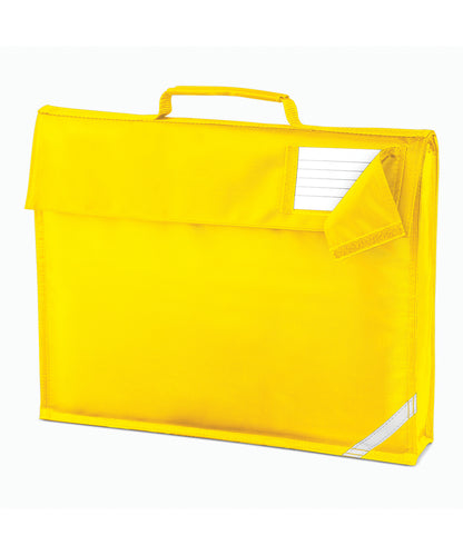 Tryck din logga på Väskor från Quadra - Anpassa Junior bokväska i färgen Mellan gul One Size för företag, föreningar och privatpersoner