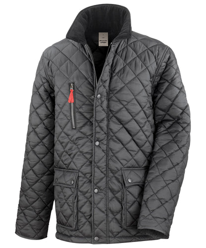 Tryck din logga på Jackor från Result Urban Outdoor - Anpassa Urban Cheltenham Gold jacka i färgen Svart för företag, föreningar och privatpersoner