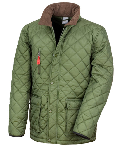 Tryck din logga på Jackor från Result Urban Outdoor - Anpassa Urban Cheltenham Gold jacka i färgen Oliv för företag, föreningar och privatpersoner