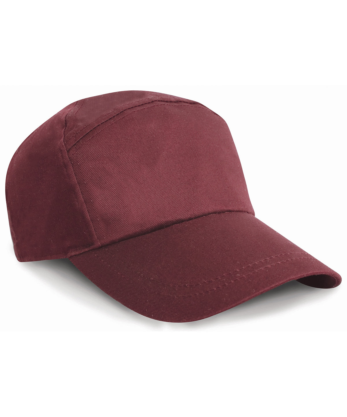 Tryck din logga på Kepsar från Result Headwear - Anpassa (RC02X) 7-panel reklamkeps i färgen Burgundy One Size för företag, föreningar och privatpersoner