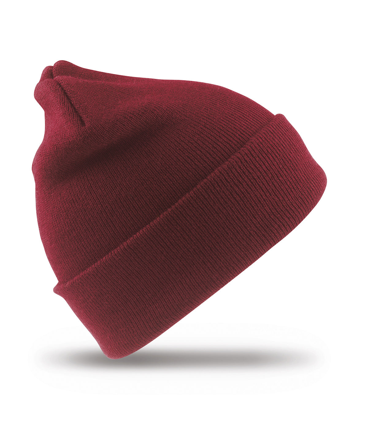 Tryck din logga på Mössor från Result Winter Essentials - Anpassa (RC29J) Ullig skidmössa för barn i färgen Burgundy One Size för företag, föreningar och privatpersoner