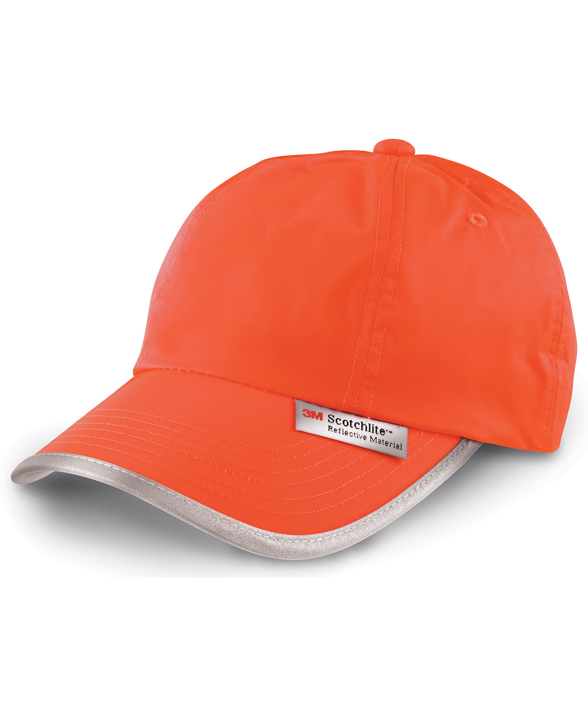 Tryck din logga på Kepsar från Result Headwear - Anpassa (RC35X) Keps med hög synlighet i färgen Neon orange One Size för företag, föreningar och privatpersoner