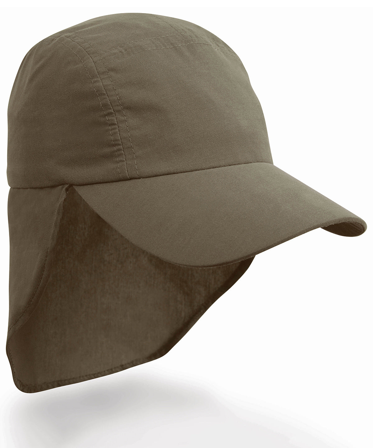 Tryck din logga på Kepsar från Result Headwear - Anpassa (RC69X) Legionärshatt i färgen Oliv One Size för företag, föreningar och privatpersoner