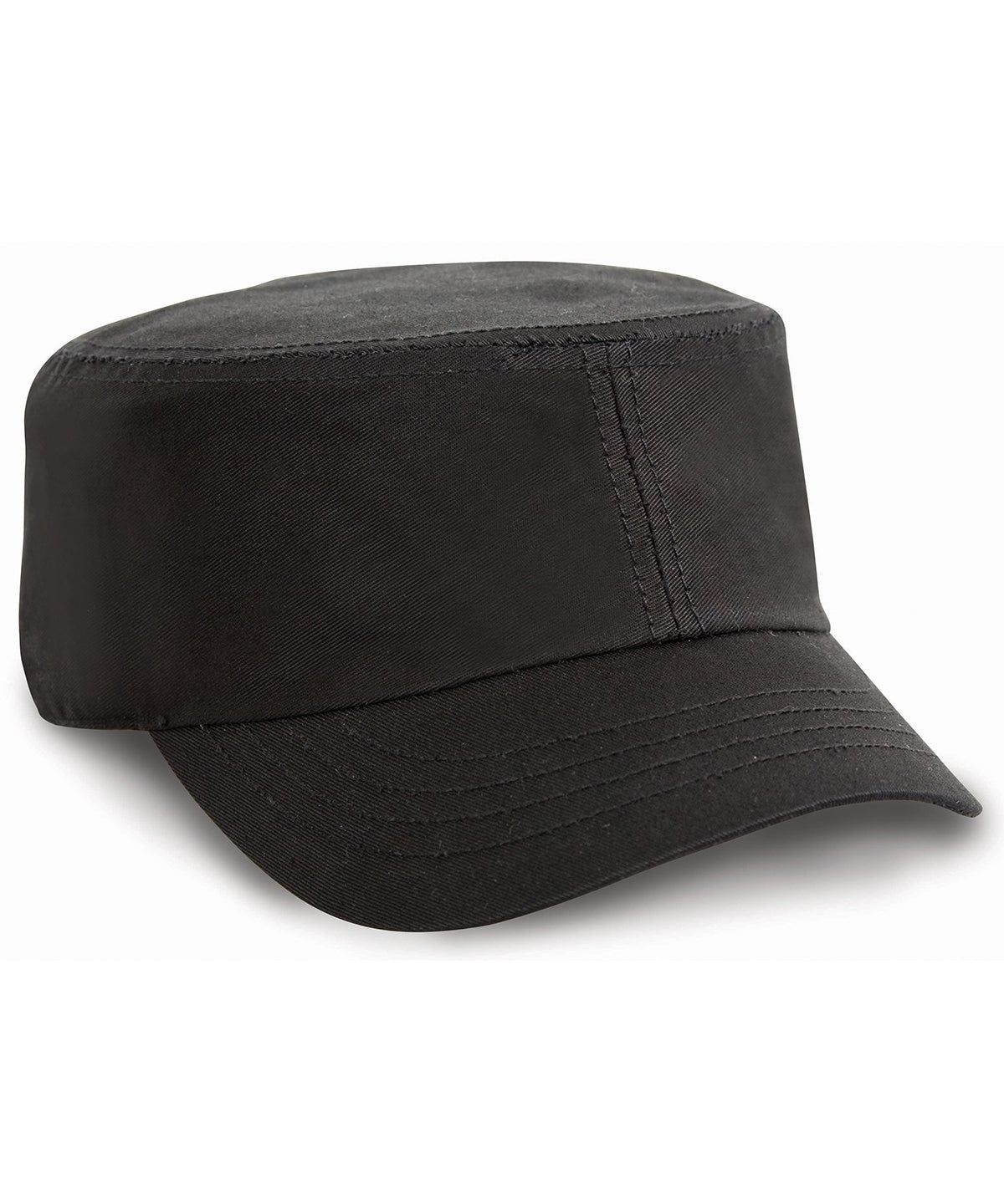 Tryck din logga på Kepsar från Result Headwear - Anpassa (RC70X) Urban trooper lättviktsmössa i färgen Svart One Size för företag, föreningar och privatpersoner