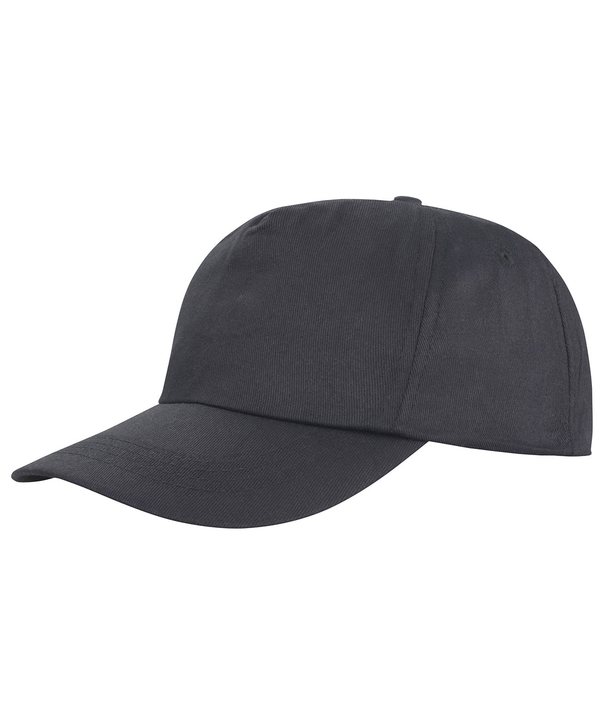 Tryck din logga på Kepsar från Result Headwear - Anpassa (RC80X) Houston 5-panel tryckerihatt i färgen Svart One Size för företag, föreningar och privatpersoner