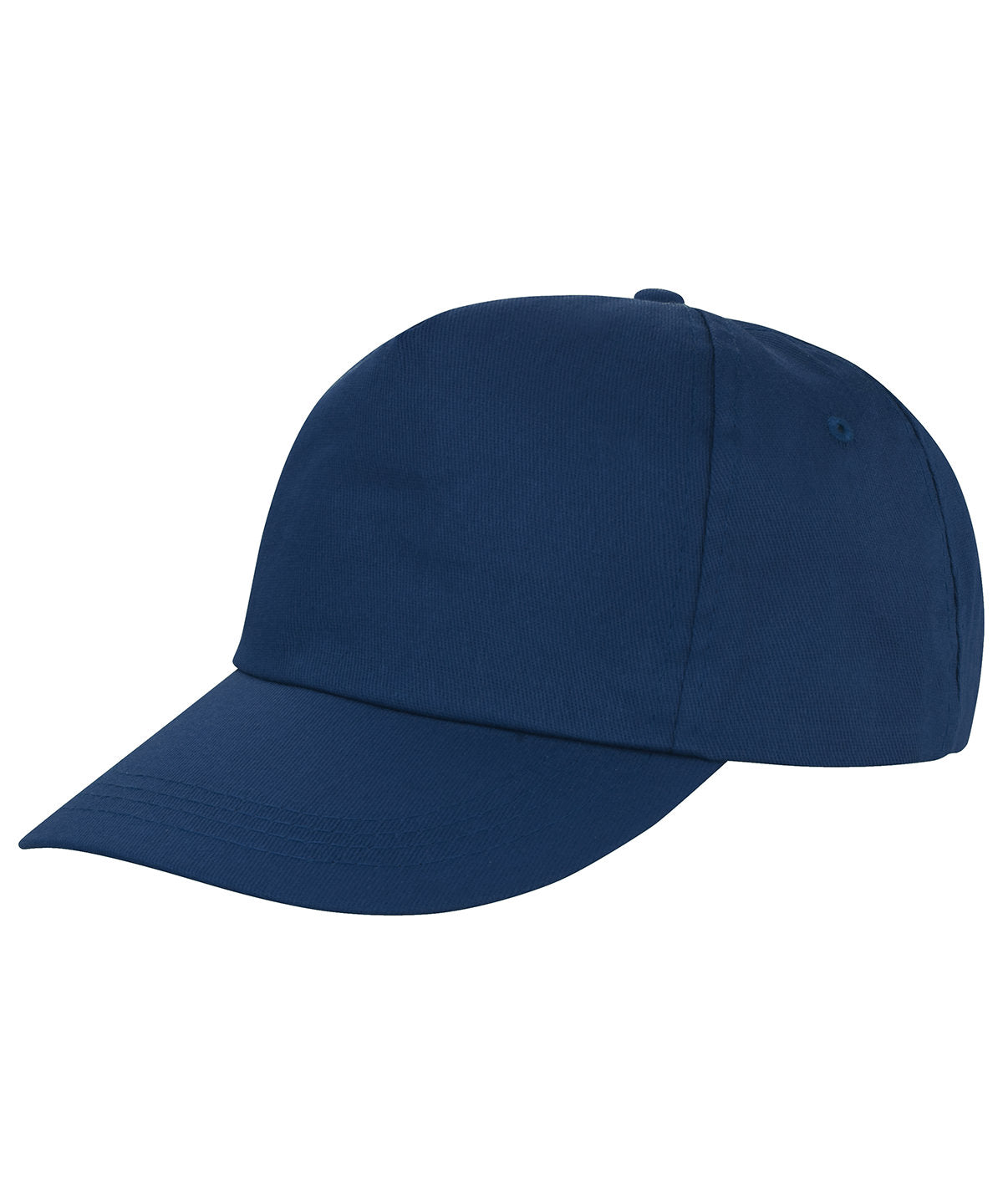 Tryck din logga på Kepsar från Result Headwear - Anpassa (RC80X) Houston 5-panel tryckerihatt i färgen Marinblå One Size för företag, föreningar och privatpersoner