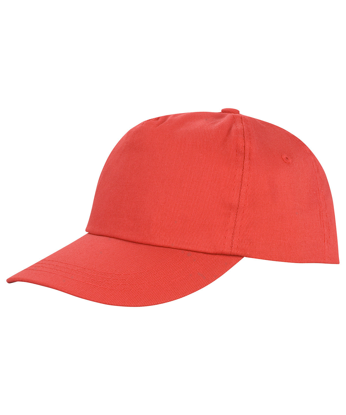 Tryck din logga på Kepsar från Result Headwear - Anpassa (RC80X) Houston 5-panel tryckerihatt i färgen Mellan röd One Size för företag, föreningar och privatpersoner