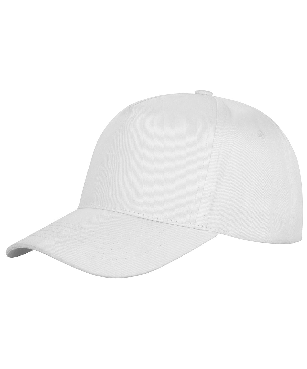 Tryck din logga på Kepsar från Result Headwear - Anpassa (RC80X) Houston 5-panel tryckerihatt i färgen Vit One Size för företag, föreningar och privatpersoner