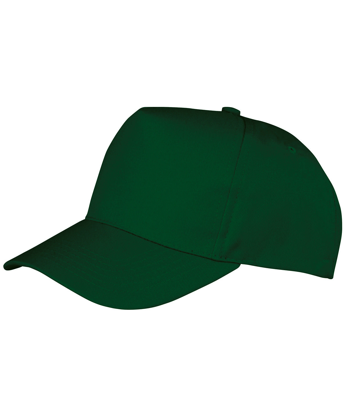 Tryck din logga på Kepsar från Result Headwear - Anpassa (RC84J) Boston junior 65/35 polycotton keps i färgen Djup grön One Size för företag, föreningar och privatpersoner