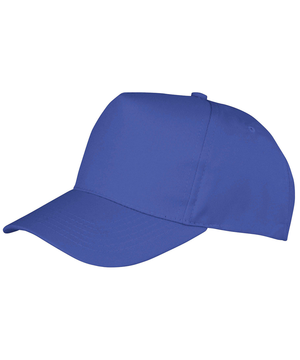 Tryck din logga på Kepsar från Result Headwear - Anpassa Boston junior 65/35 polycotton keps i färgen Royal One Size för företag, föreningar och privatpersoner