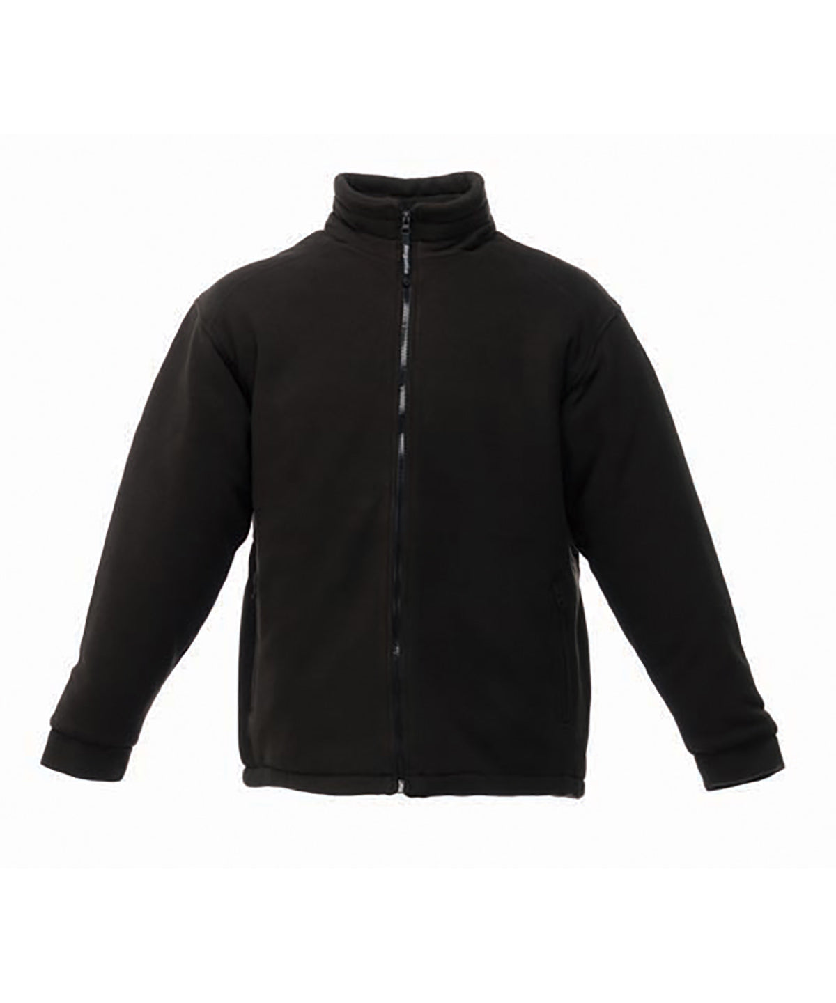 Tryck din logga på Fleece från Regatta Professional - Anpassa (RG125) Asgard II quiltad fleece i färgen Svart för företag, föreningar och privatpersoner