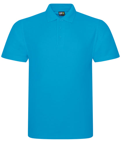 Tryck din logga på Piké från ProRTX - Anpassa Piké för proffs i färgen Turkos för företag, föreningar och privatpersoner