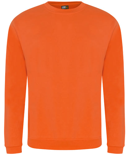 Tryck din logga på Sweatshirts från ProRTX - Anpassa Pro sweatshirt i färgen Mellan Orange för företag, föreningar och privatpersoner