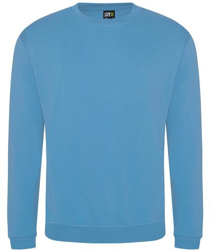 Tryck din logga på Sweatshirts från ProRTX - Anpassa Pro sweatshirt i färgen Himmelblå för företag, föreningar och privatpersoner