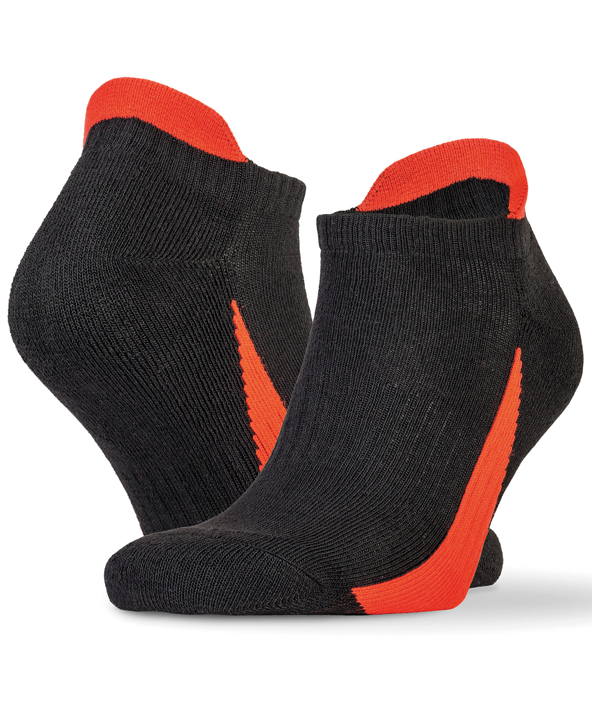 Tryck din logga på Strumpor från Spiro - Anpassa (S293X) 3-pack sport-sneakersockor i färgen Svart för företag, föreningar och privatpersoner