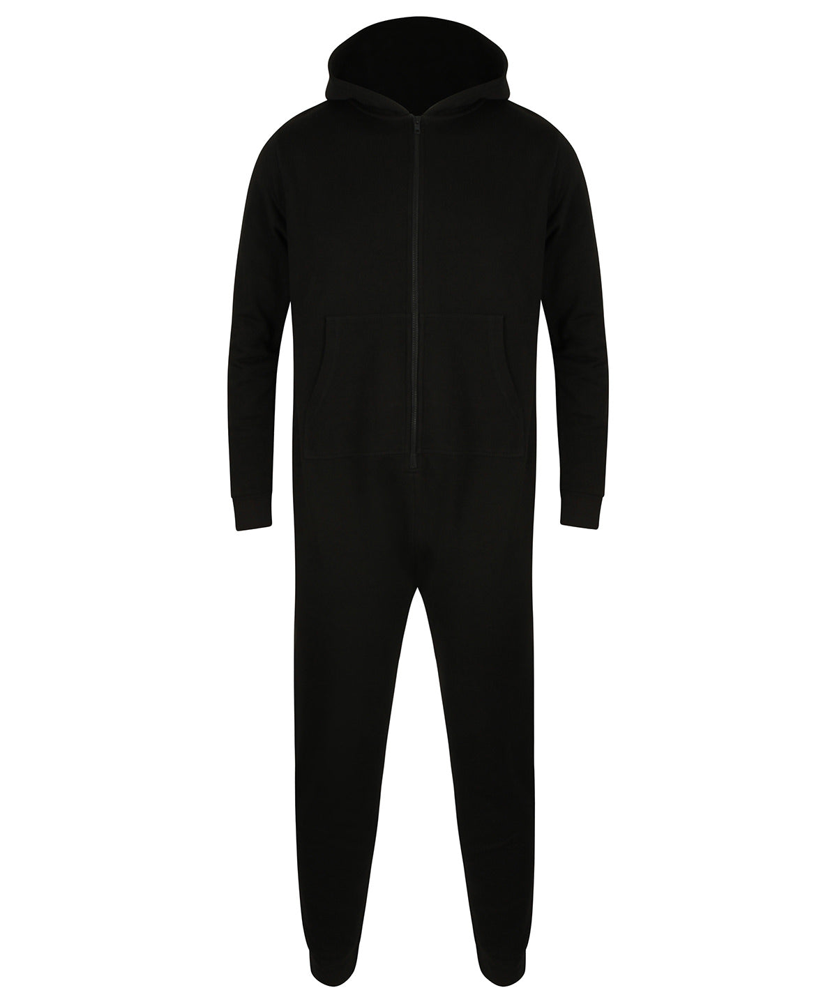 Tryck din logga på Jumpsuits från SF - Anpassa (SF470) Unisex all-in-one i färgen Svart för företag, föreningar och privatpersoner