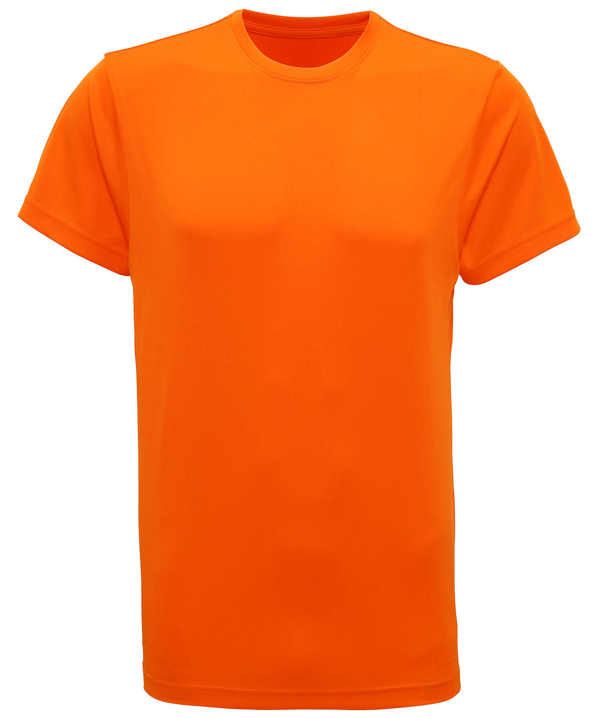 Tryck din logga på T-shirts från TriDri - Anpassa (2TR010) TriDri t-shirt med prestanda i färgen Mellan Orange för företag, föreningar och privatpersoner