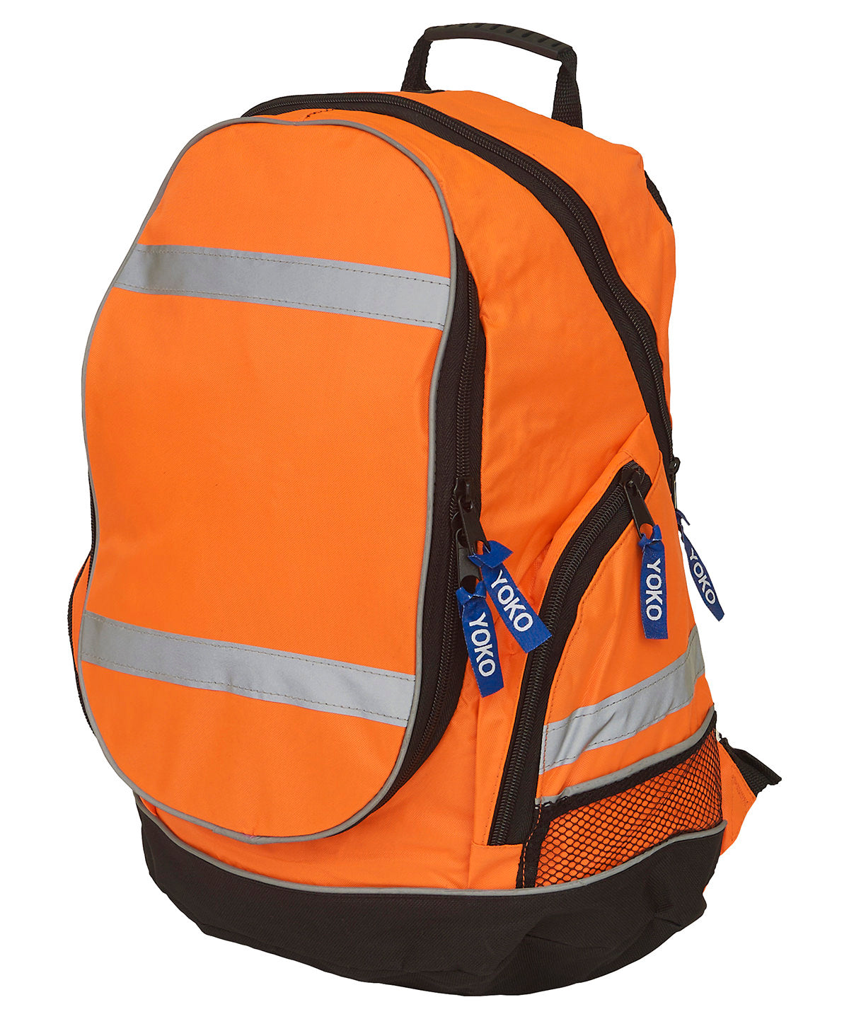 Tryck din logga på Väskor från Yoko - Anpassa (YK150) Hi-vis London ryggsäck i färgen Mellan Orange One Size för företag, föreningar och privatpersoner