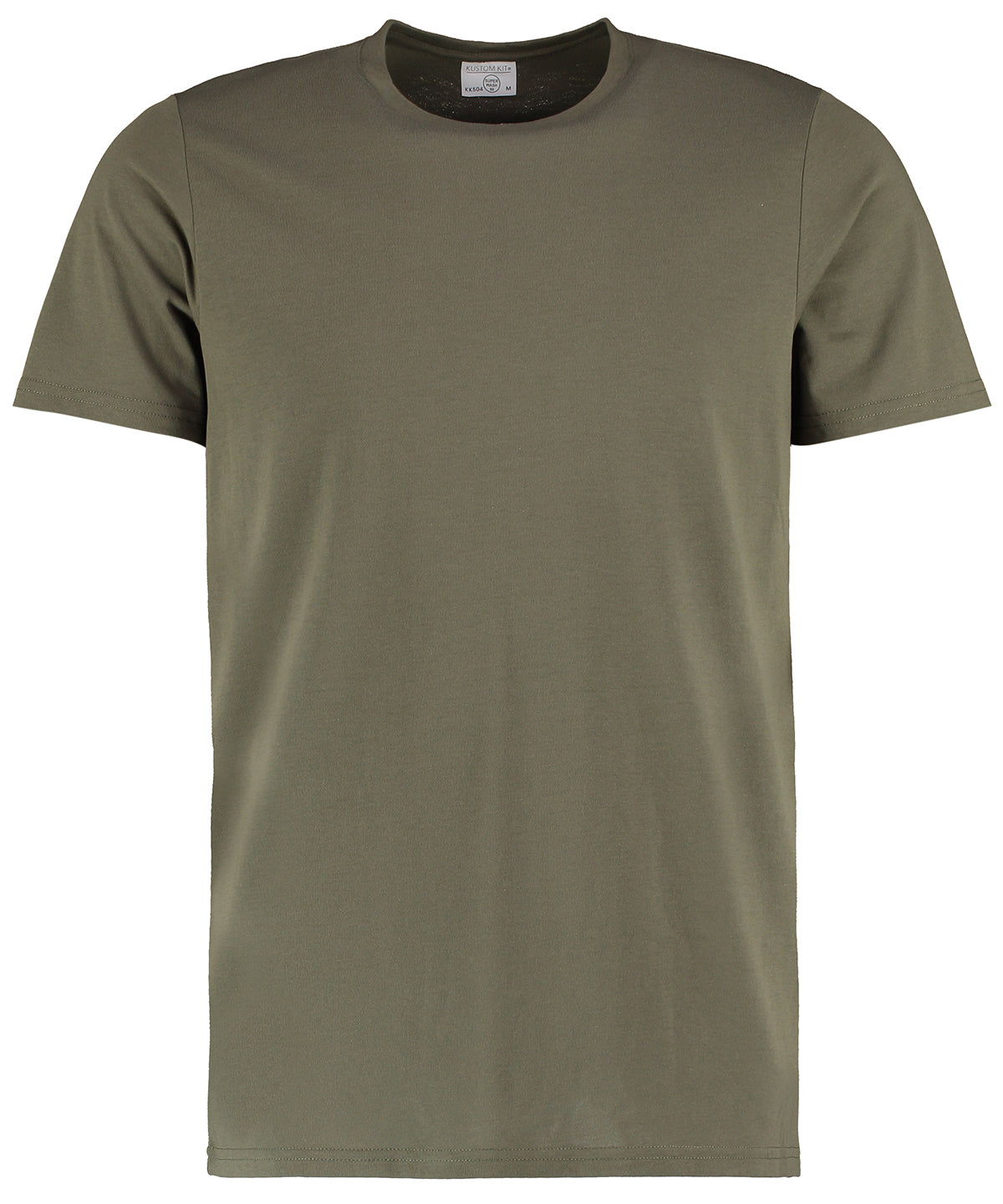 Tryck din logga på T-shirts från Kustom Kit - Anpassa (KK504) Superwash 60 t-shirt i färgen Khaki för företag, föreningar och privatpersoner