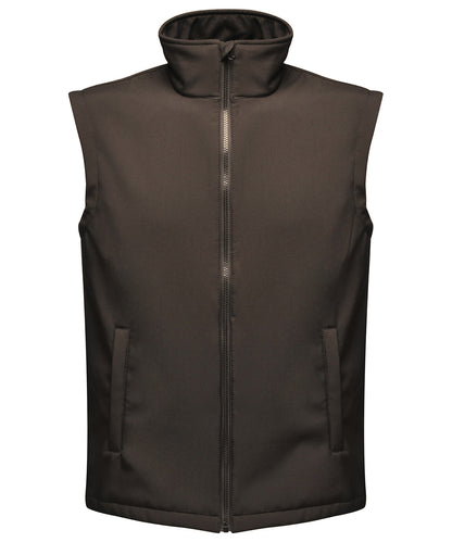 Tryck din logga på Termovästar från Regatta Professional - Anpassa Ablaze tryckbar softshell-värmare i färgen Svart för företag, föreningar och privatpersoner