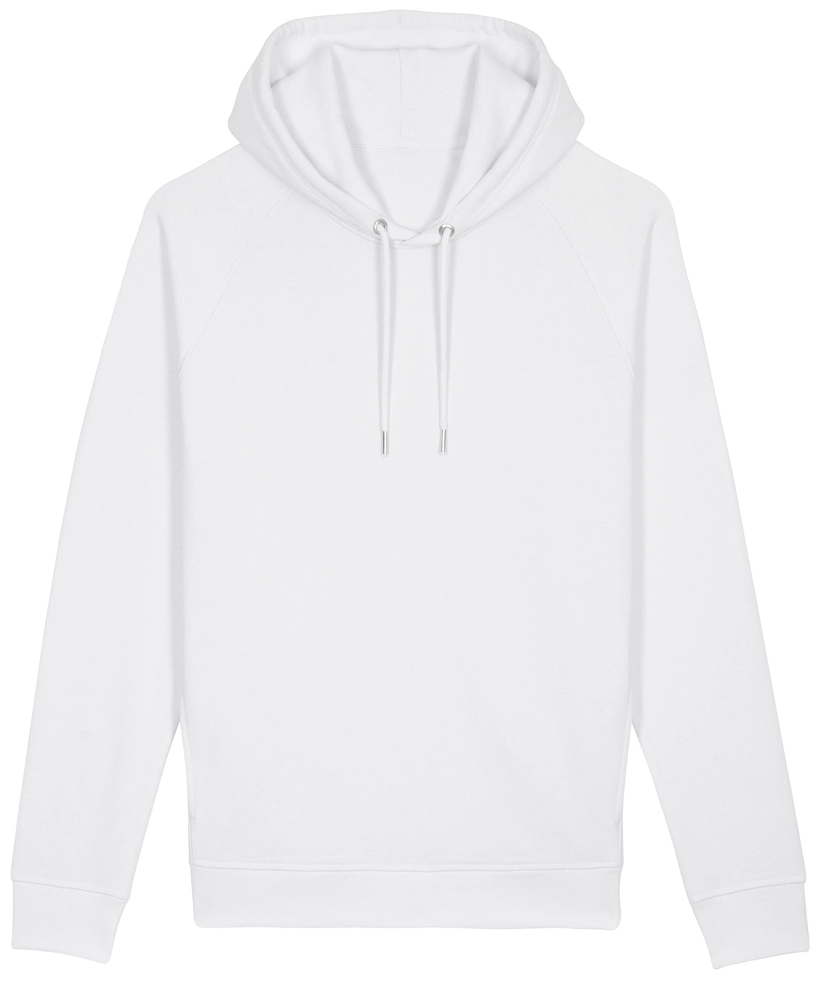 Tryck din logga på Hoodies från Stanley/Stella - Anpassa (SX066) Sider unisex huvtröja med sidoficka i färgen Vit för företag, föreningar och privatpersoner