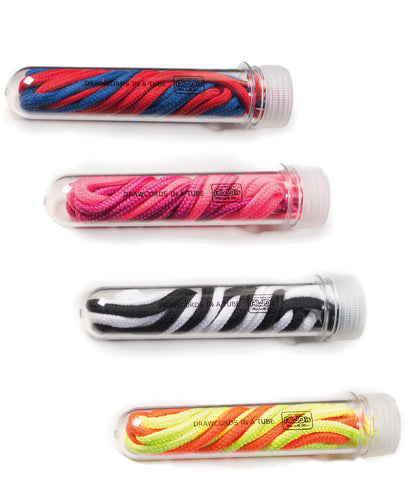 Tryck din logga på Skosnören från AWDis Just Hoods - Anpassa Snörningar i ett rör i färgen för företag, föreningar och privatpersoner