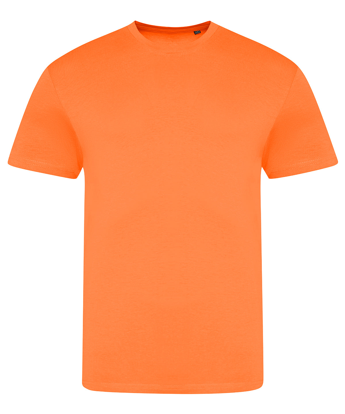 Tryck din logga på T-shirts från AWDis Just T's - Anpassa (JT004) Elektrisk triblend T i färgen Neon orange för företag, föreningar och privatpersoner