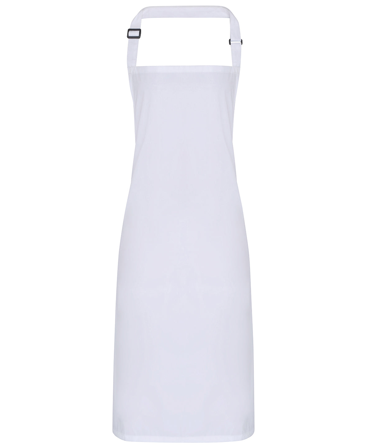 Tryck din logga på Förkläden från Premier - Anpassa Vattentätt haklappsförkläde i färgen Vit One Size för företag, föreningar och privatpersoner