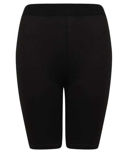 Tryck din logga på Shorts från SF - Anpassa Cykelbyxor för damer i färgen Svart för företag, föreningar och privatpersoner