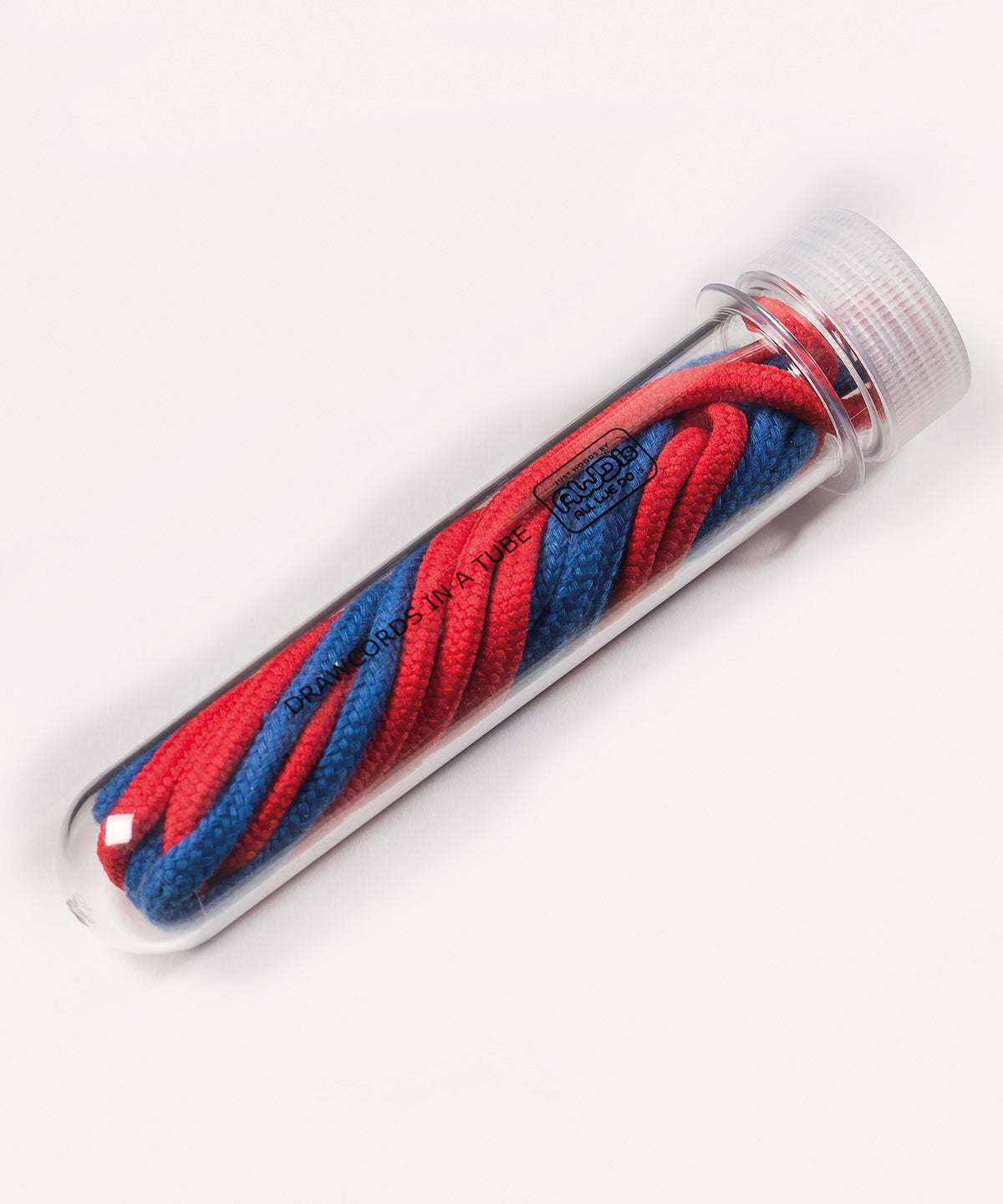 Tryck din logga på Skosnören från AWDis Just Hoods - Anpassa Snörningar i ett rör i färgen Mångfärgad One Size för företag, föreningar och privatpersoner