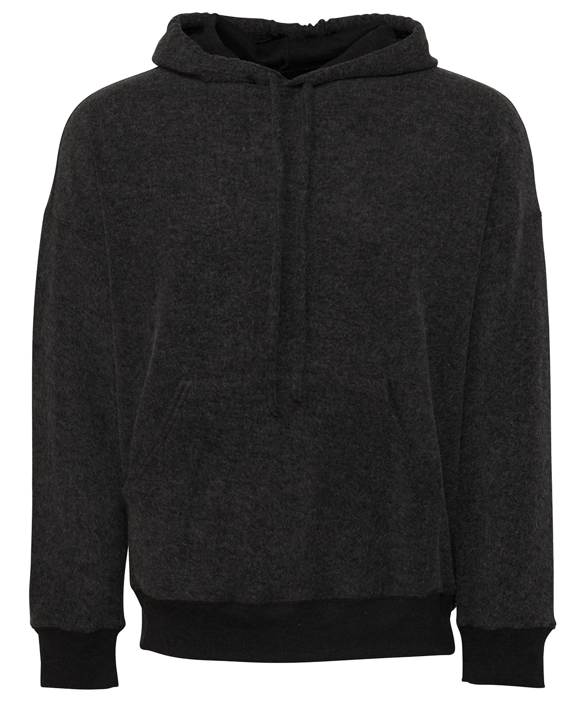 Tryck din logga på Hoodies från Bella Canvas - Anpassa (BE130) Luvtröja i sueded fleece, unisex i färgen Svart för företag, föreningar och privatpersoner