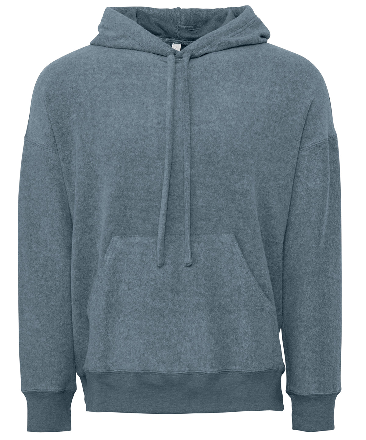 Tryck din logga på Hoodies från Bella Canvas - Anpassa (BE130) Luvtröja i sueded fleece, unisex i färgen Mörkgrå för företag, föreningar och privatpersoner