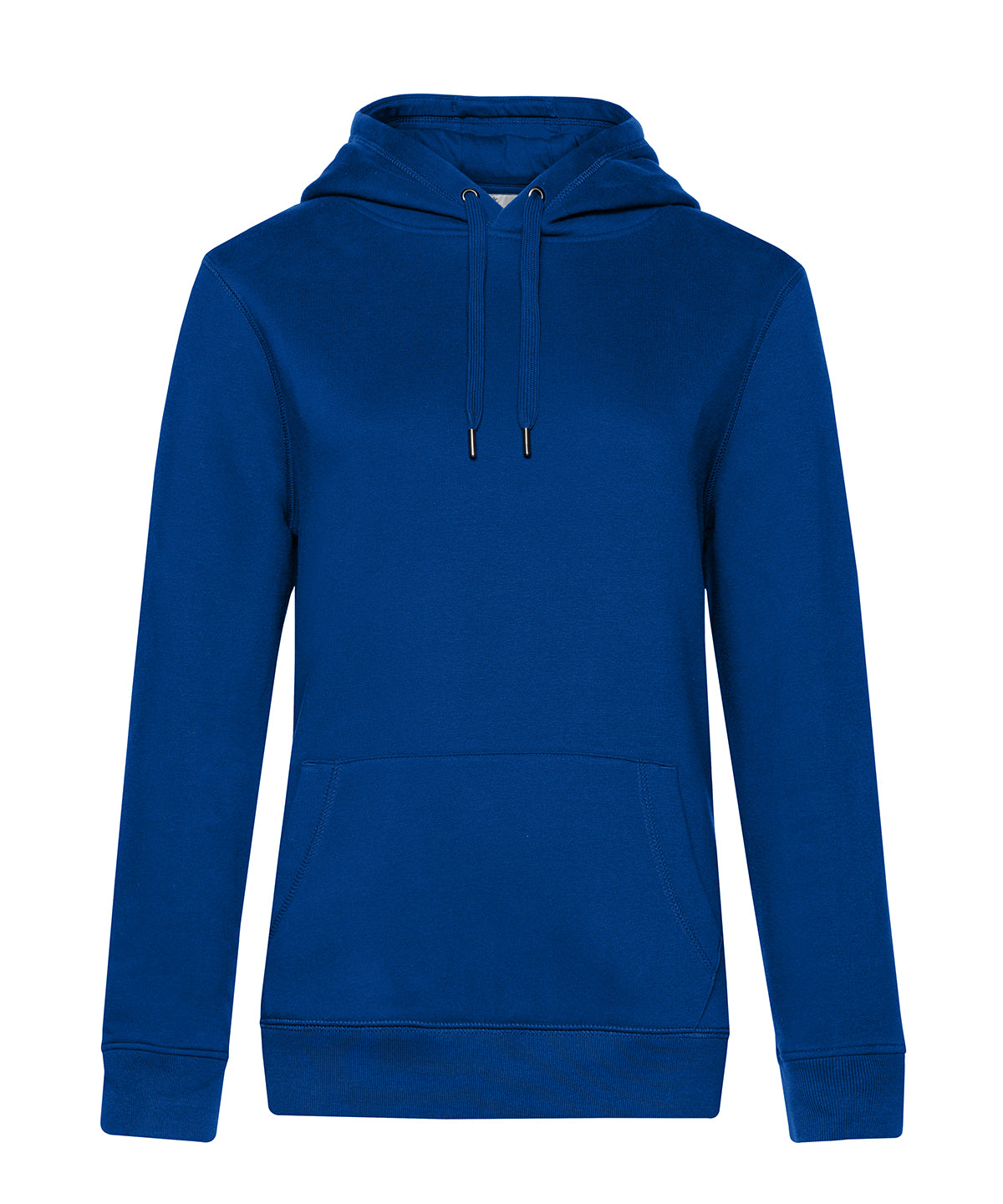 Tryck din logga på Hoodies från B&C Collection - Anpassa (B011F) B&C Queen huvtröja i färgen Royal för företag, föreningar och privatpersoner