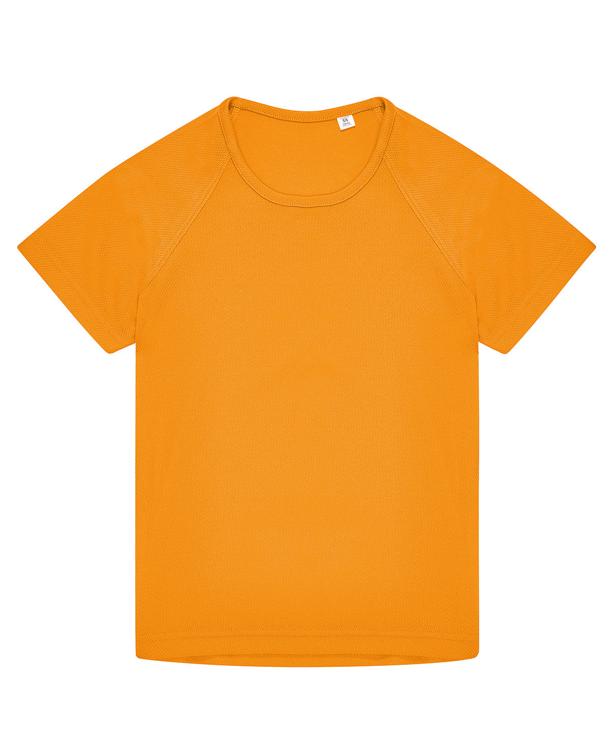 Tryck din logga på T-shirts från B&C Collection - Anpassa (B040B) B&C #Aktiv T /barn i färgen Mellan Orange för företag, föreningar och privatpersoner