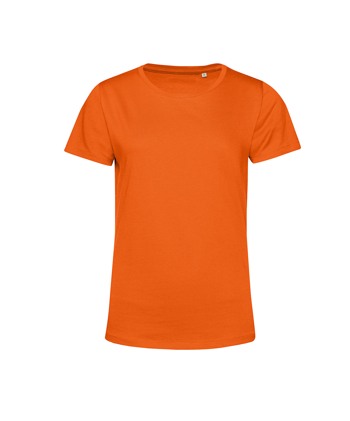 Tryck din logga på T-shirts från B&C Collection - Anpassa (2B212F) B&C #Inspire E150 /Damer i färgen Mellan Orange för företag, föreningar och privatpersoner