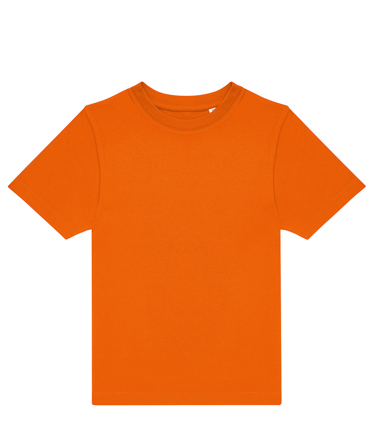 Tryck din logga på T-shirts från B&C Collection - Anpassa (B220B) B&C #E190 /barn i färgen Mellan Orange för företag, föreningar och privatpersoner