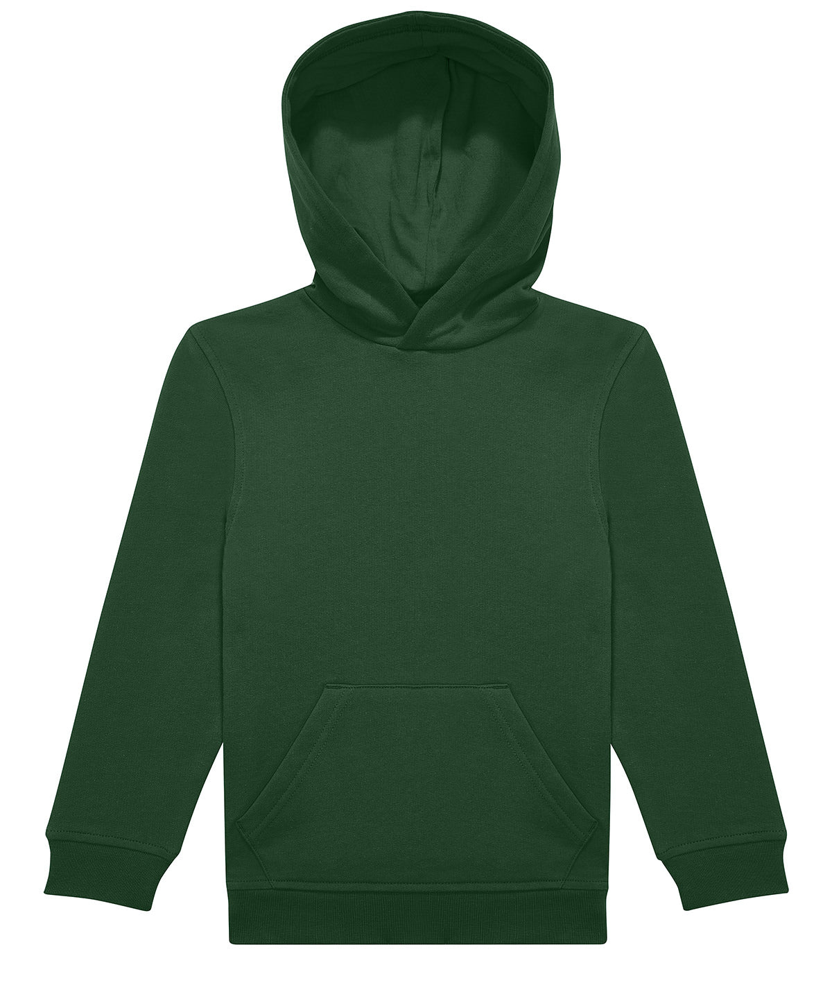 Tryck din logga på Hoodies från B&C Collection - Anpassa (B431B) B&C ID.333 huvtröja /barn i färgen Djup grön för företag, föreningar och privatpersoner