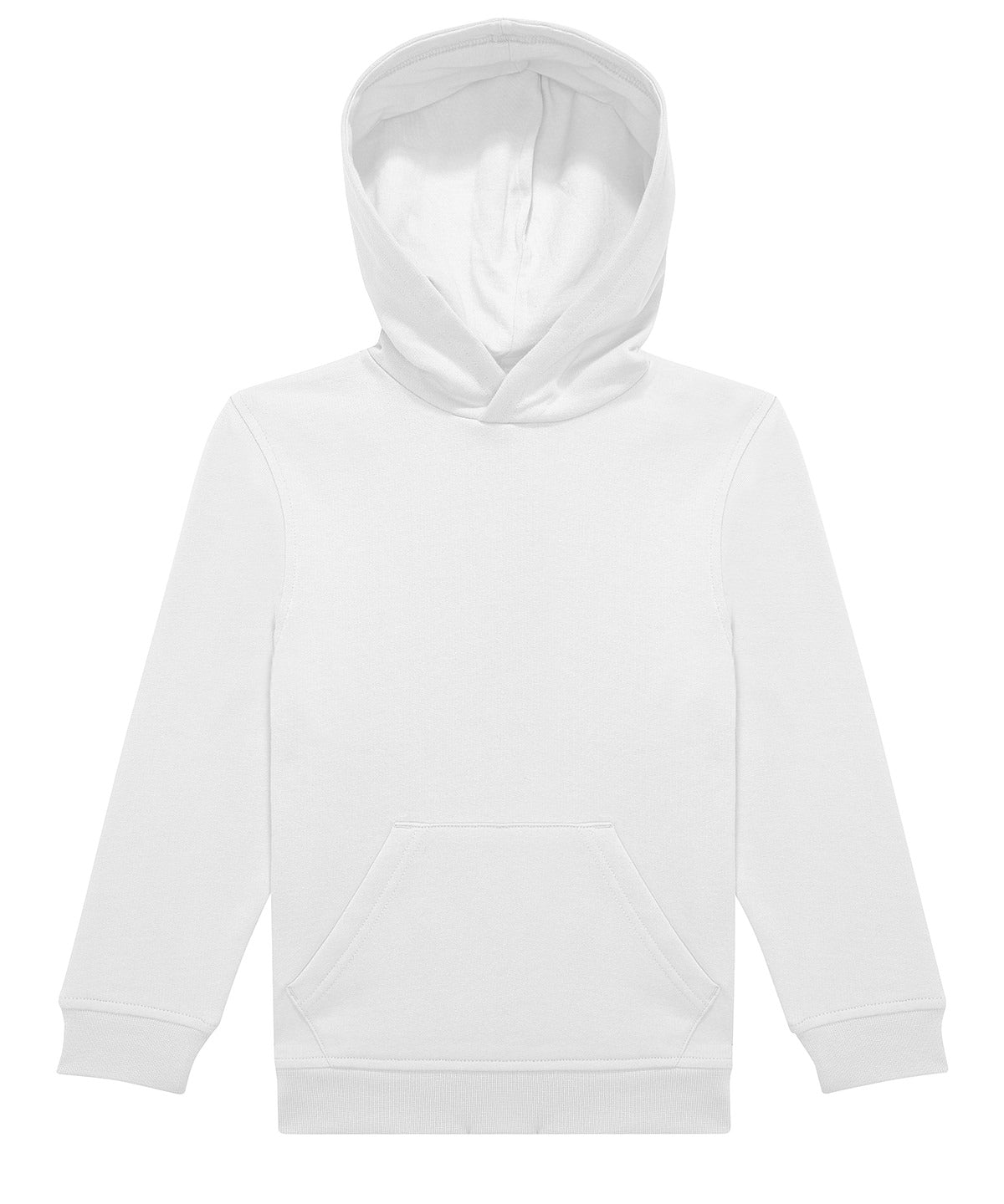 Tryck din logga på Hoodies från B&C Collection - Anpassa (B431B) B&C ID.333 huvtröja /barn i färgen Vit för företag, föreningar och privatpersoner