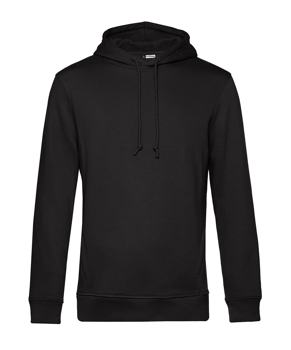 Tryck din logga på Hoodies från B&C Collection - Anpassa (BA001) B&C Inspire Hooded i färgen Svart för företag, föreningar och privatpersoner