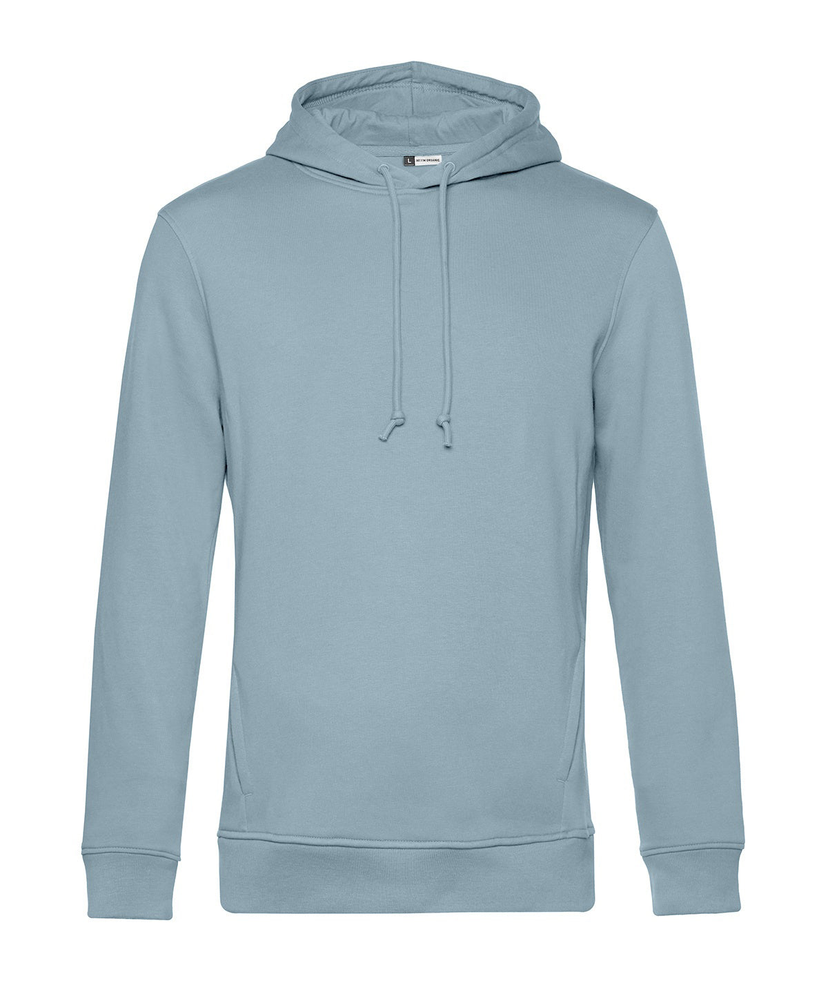 Tryck din logga på Hoodies från B&C Collection - Anpassa (BA001) B&C Inspire Hooded i färgen Ljusblå för företag, föreningar och privatpersoner