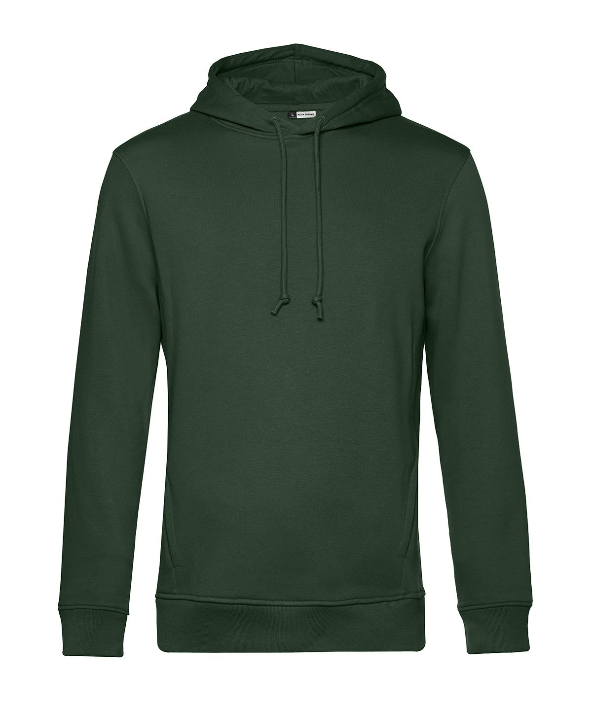 Tryck din logga på Hoodies från B&C Collection - Anpassa (BA001) B&C Inspire Hooded i färgen Mörkgrön för företag, föreningar och privatpersoner