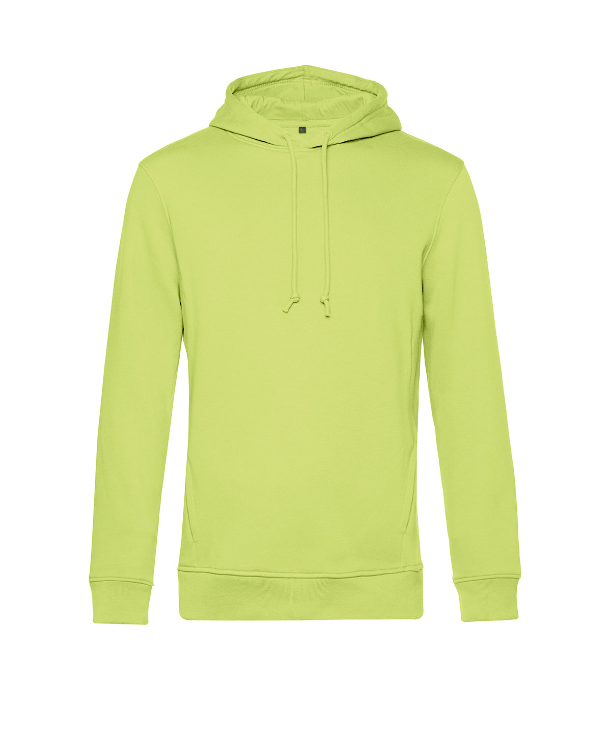 Tryck din logga på Hoodies från B&C Collection - Anpassa (BA001) B&C Inspire Hooded i färgen Lime för företag, föreningar och privatpersoner