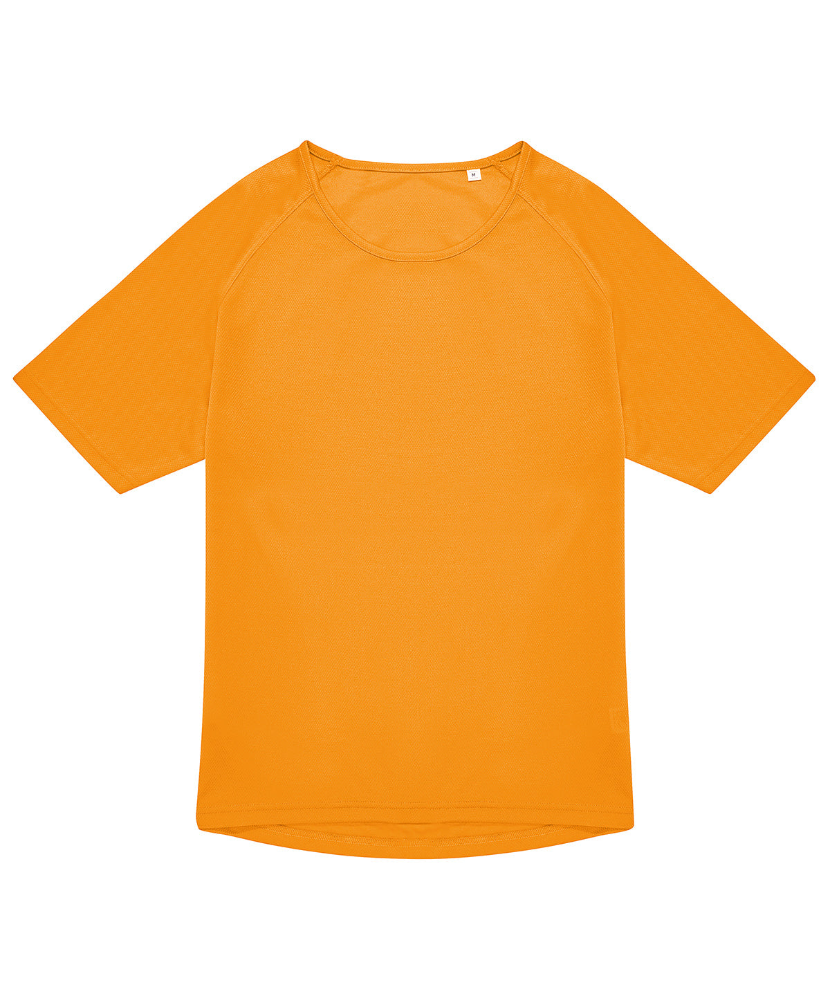 Tryck din logga på T-shirts från B&C Collection - Anpassa (BA040) B&C #Aktiv T i färgen Mellan Orange för företag, föreningar och privatpersoner