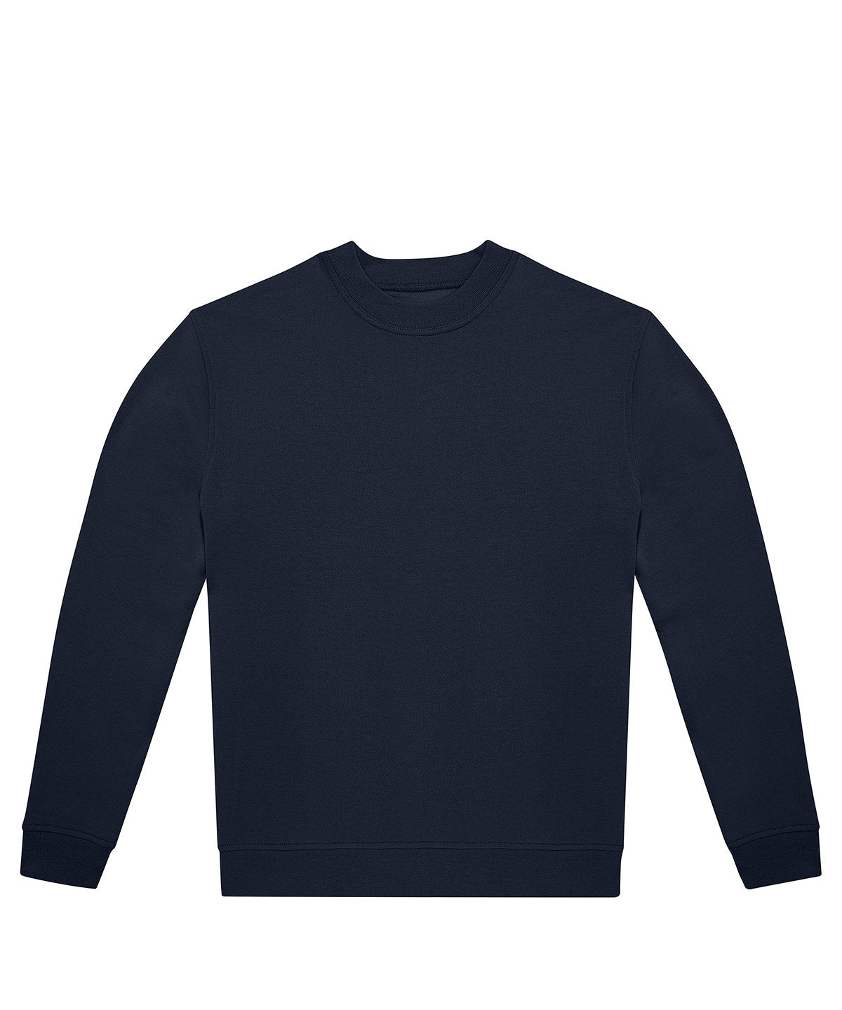 Tryck din logga på Sweatshirts från B&C Collection - Anpassa (BA430) B&C ID.332 besättning i färgen Marinblå för företag, föreningar och privatpersoner