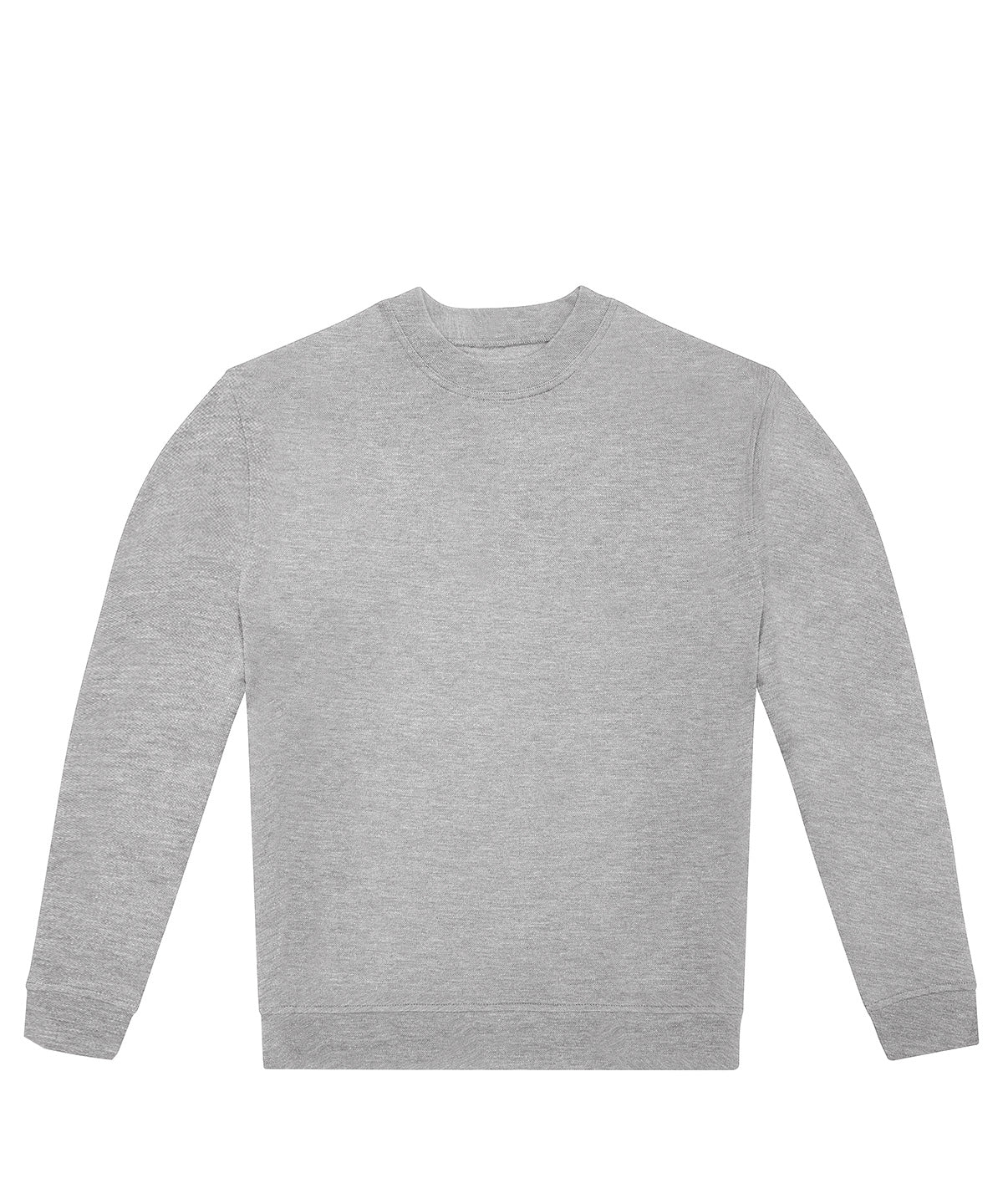 Tryck din logga på Sweatshirts från B&C Collection - Anpassa (2BA430) B&C ID.332 besättning i färgen Ljusgrå för företag, föreningar och privatpersoner