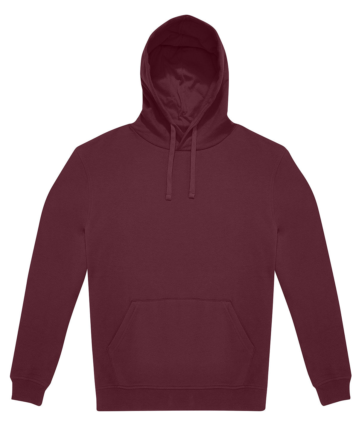 Tryck din logga på Hoodies från B&C Collection - Anpassa (BA431) B&C ID.333 huvtröja i färgen Burgundy för företag, föreningar och privatpersoner