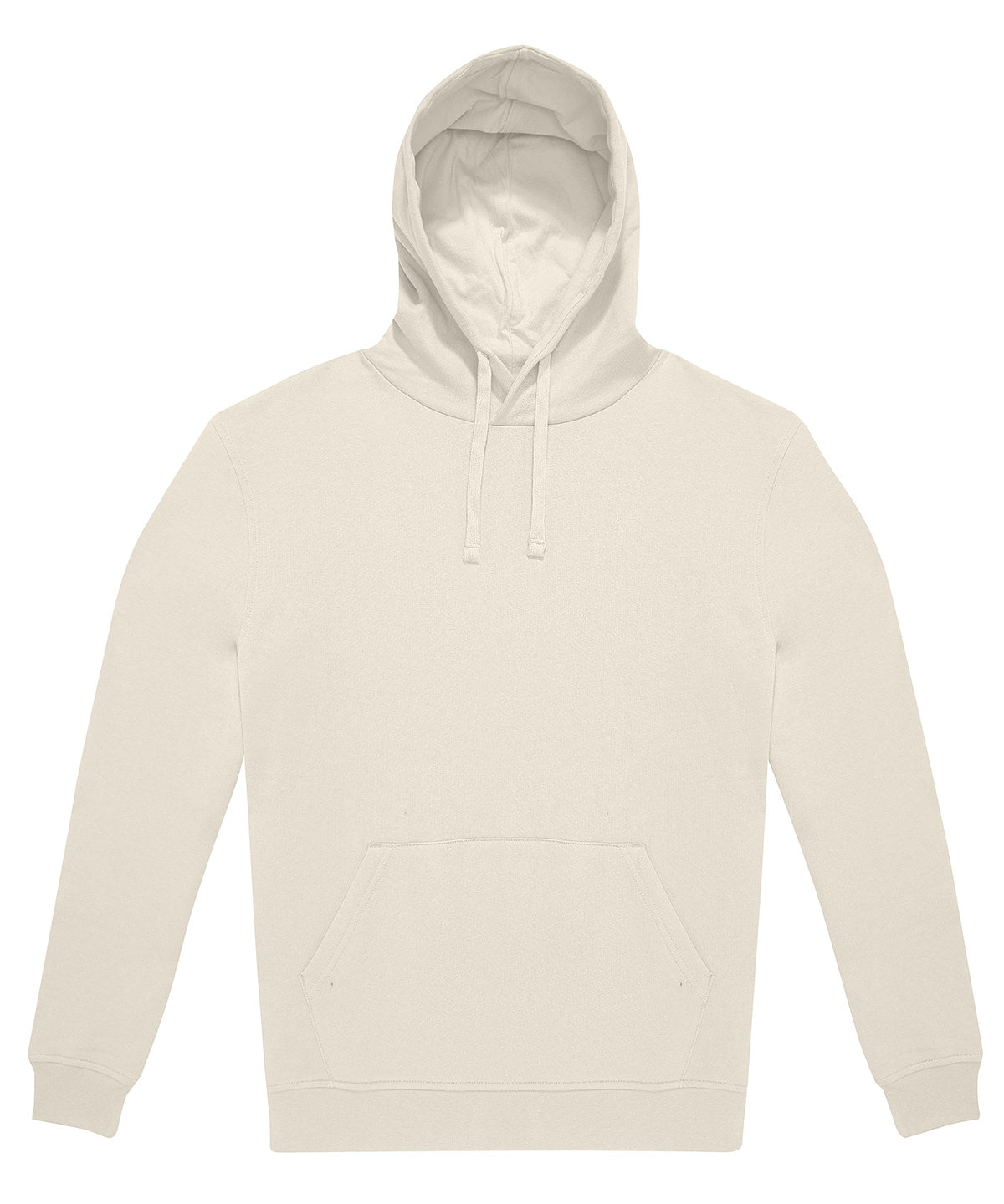 Tryck din logga på Hoodies från B&C Collection - Anpassa (2BA431) B&C ID.333 huvtröja i färgen Off Vit för företag, föreningar och privatpersoner