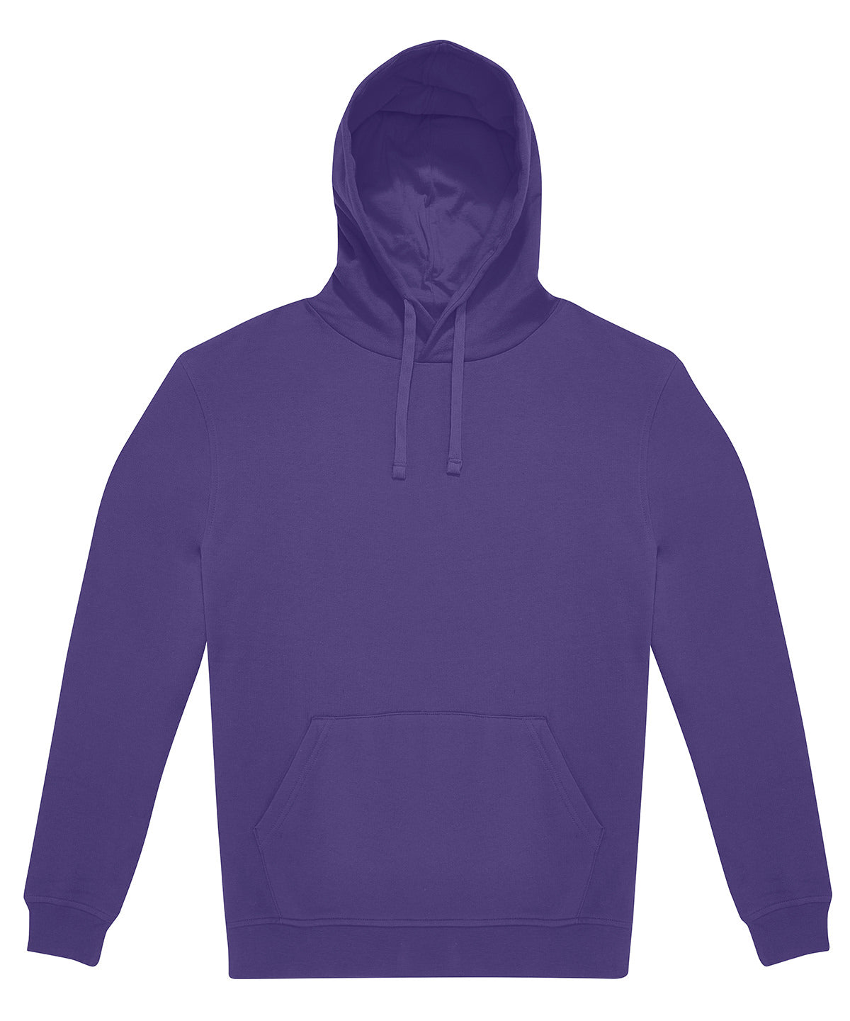 Tryck din logga på Hoodies från B&C Collection - Anpassa (2BA431) B&C ID.333 huvtröja i färgen Mörk lila för företag, föreningar och privatpersoner