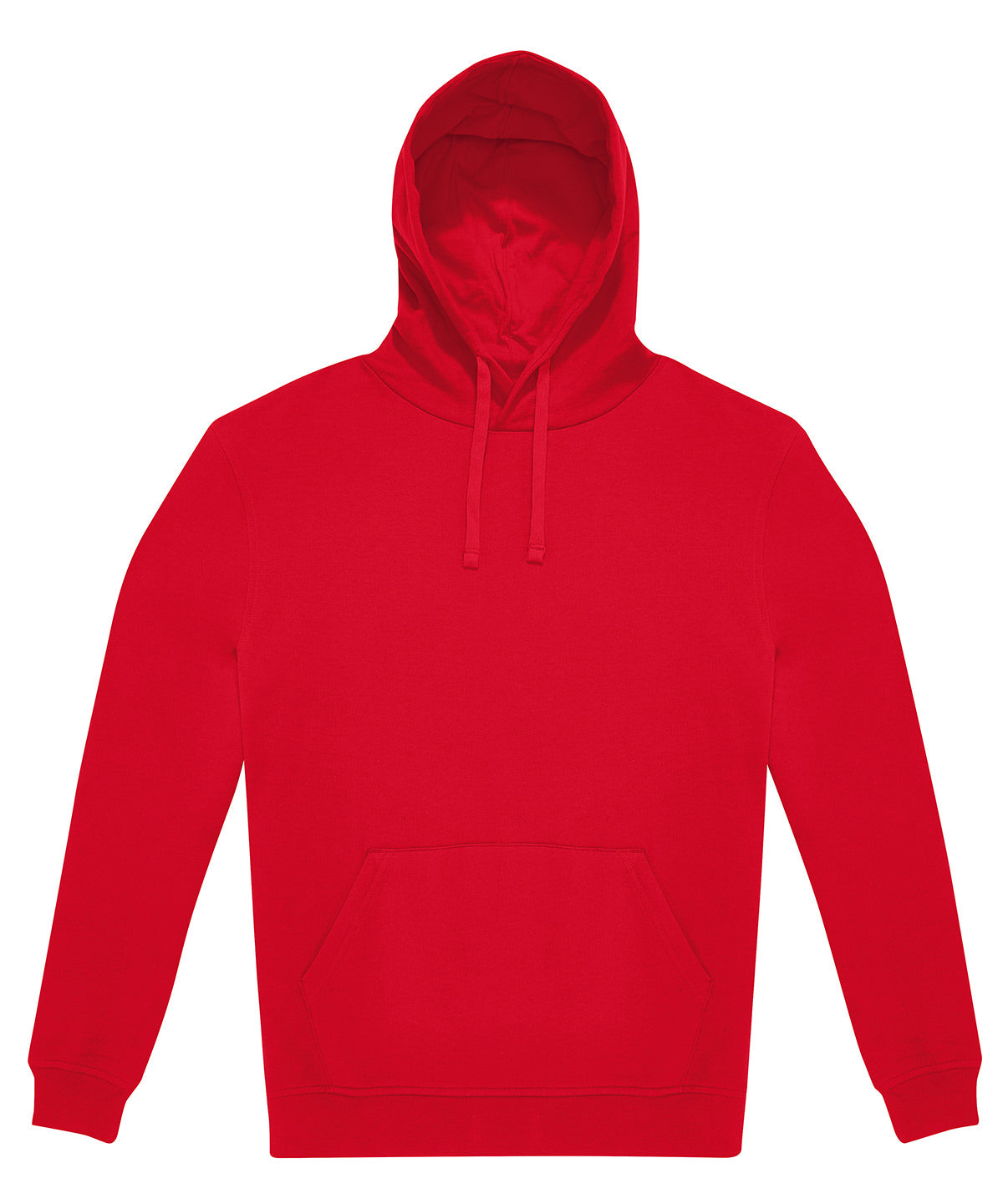 Tryck din logga på Hoodies från B&C Collection - Anpassa (2BA431) B&C ID.333 huvtröja i färgen Mellan röd för företag, föreningar och privatpersoner