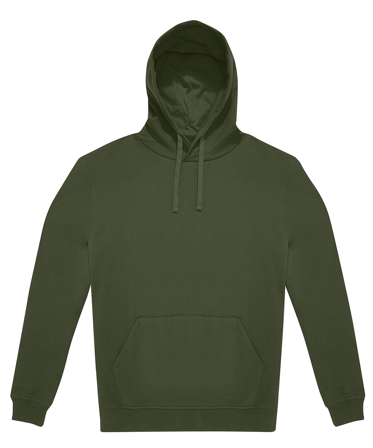 Tryck din logga på Hoodies från B&C Collection - Anpassa (2BA431) B&C ID.333 huvtröja i färgen Khaki för företag, föreningar och privatpersoner